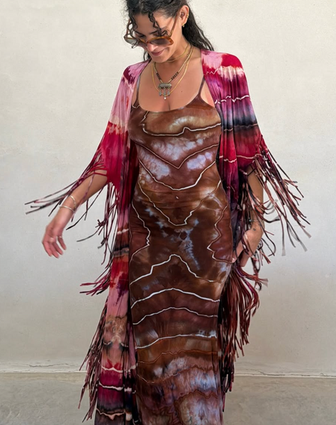 Medium Fringe Kimono (fits most sizes)