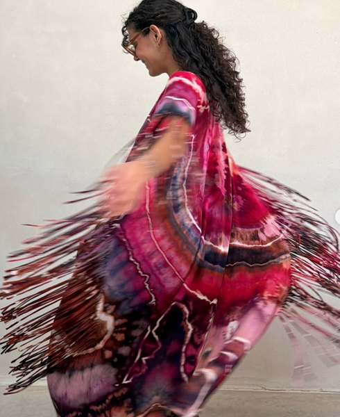 Medium Fringe Kimono (fits most sizes)
