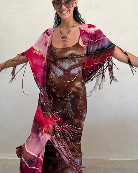 Medium Fringe Kimono (fits most sizes)