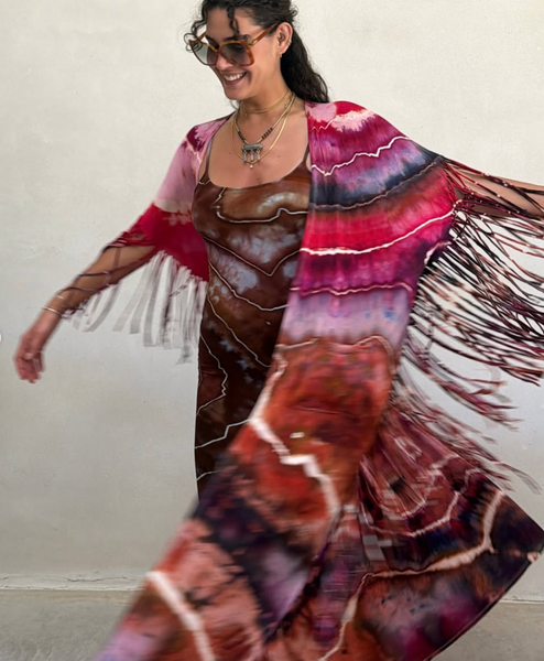 Medium Fringe Kimono (fits most sizes)