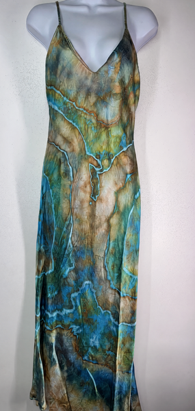 Large Silky Iridescent Dress