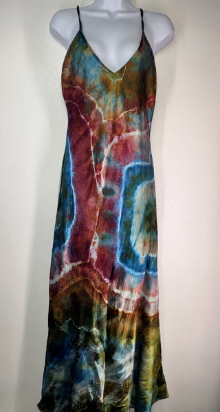 Large Silky Iridescent Dress
