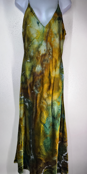 1XL Iridescent Silky Dress