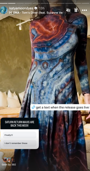 Small Saturn Return Maxi Dress
