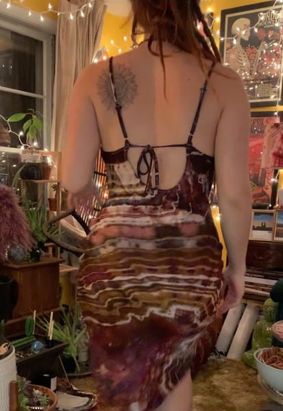 xs silky siren dress
